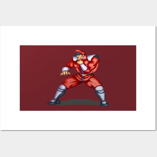 Street Fighter - M. Bison Wall Art by Xanderlee7